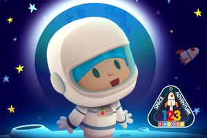 Pocoyo 1,2,3 Aventura Espacial Poster