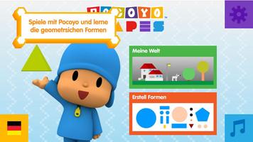 Pocoyo Shapes Plakat