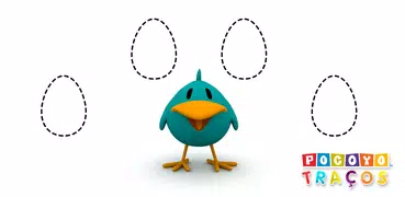 Pocoyo Traços e Linhas para crianças.