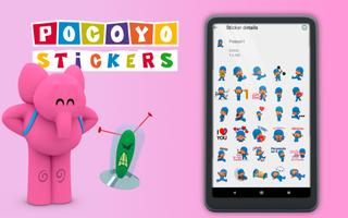 Pocoyo Stickers स्क्रीनशॉट 3