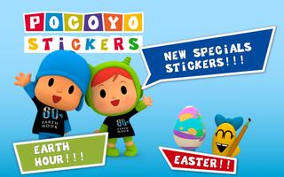 Pocoyo Stickers पोस्टर