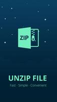 Unzip Tool – Zip File Extracto Affiche