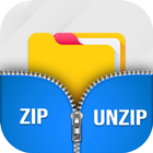 Zip Décompressez les fichiers icône