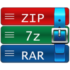 Zip File Reader RAR Extractor آئیکن