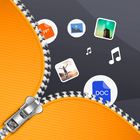 lector de archivos zip icono