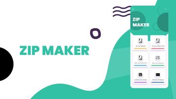 Zip Maker - File Reader Unzip Plakat