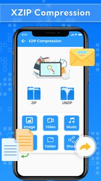 XZIP Compression poster
