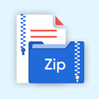 Lecteur de fichier zip icône