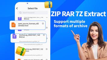 Zip File Viewer: Unzip & UnRAR poster