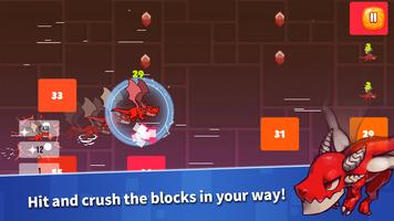 Crush the Block : tap tap fly screenshot 1