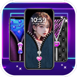 Zipper Lockscreen Wallpaper 4K