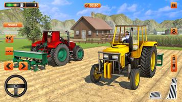 Poster Offroad Farming Tractor Transp