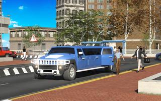Limo City Driving Simulator 2018 ポスター