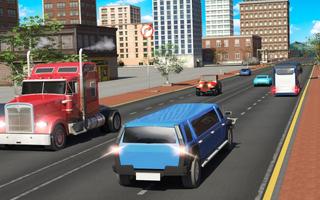 Limo City Driving Simulator 2018 اسکرین شاٹ 2