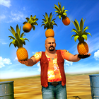 Pineapple Shooter 3D-icoon
