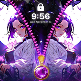 Zipper Lock Screen: Zip Theme icono