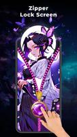 Zipper Lock Screen: Zip Theme Poster