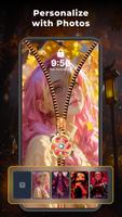 Zipper Lock Screen: Zip Theme captura de pantalla 3