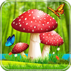 Mushroom Live Wallpaper 2019 أيقونة