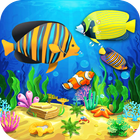 Aquarium Fish 3D Live Wallpaper 2019 biểu tượng