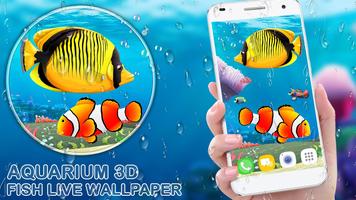 Aquarium Fish 3D Live Wallpaper 2019 ポスター