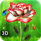 Rose Live Wallpaper 3D Effects icon