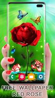 rose live wallpaper effets 3D capture d'écran 2