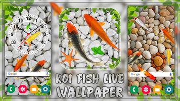 Garden Fish Live Wallpapers Affiche