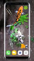 Fish Live Wallpaper: Aquarium Koi fish Backgrounds imagem de tela 3