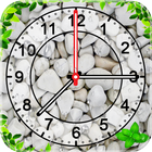 Luxury Analog Clock Live Wallp أيقونة