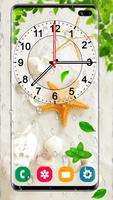 Luxury Analog Clock Live Wallp captura de pantalla 3