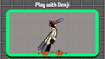 Chainsaw for Melon Playground الملصق