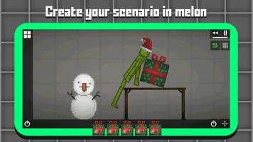 Christmas mod for Melon Play تصوير الشاشة 1