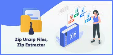 Zip Unzip Files, Zip Extractor