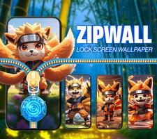 ZipWall : Zipper Lock Screen poster