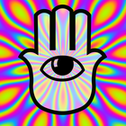 Psychedelic camera icono