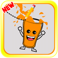 Smiling Glass with Orange Juice