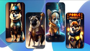 برنامه‌نما Cute Dog Walllpaper عکس از صفحه