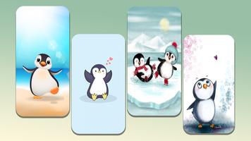 Poster Cute Penguin Wallpaper