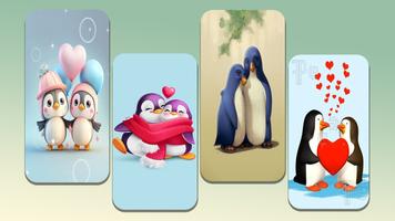1 Schermata Cute Penguin Wallpaper