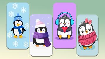3 Schermata Cute Penguin Wallpaper