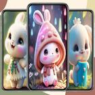 Cute Rabbit Wallpapers 图标