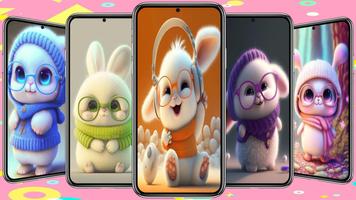 Cute Rabbit Wallpapers 截图 2