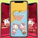 Little Cow Cute Wallpaper APK