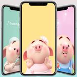 Little Pig Cute Wallpaper