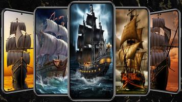 Pirate Ship Walllpaper ภาพหน้าจอ 2