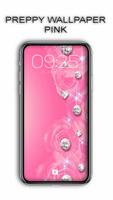 Preppy Wallpaper Pink captura de pantalla 1