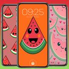 Preppy Watermelon Wallpaper icône