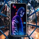 Anonymous Neon Mask Wallpapers APK