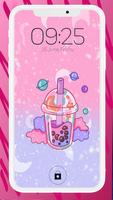 Boba Milk Tea Wallpaper screenshot 2